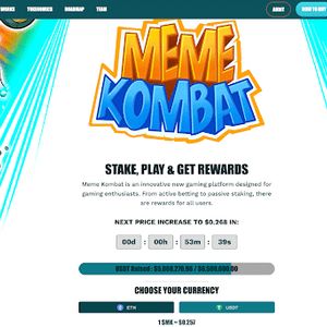 Ethereum Price Pumps Above $2,300 While Meme Kombat Blasts Past $5m as Meme Coin Whales Buy Big