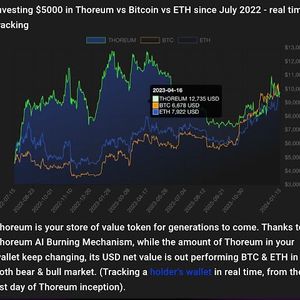 How Thoreum Outpaces BTC in Price Growth Throughout Bull and Bear Markets
