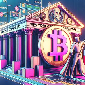 Crypto Bank Savior New York Community Bancorp Sees 40% Drop in Shares