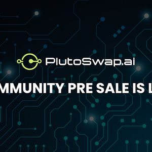 AI-Powered DEX aggregator PlutoSwap (PLUTO) Launches Community Pre-Sale