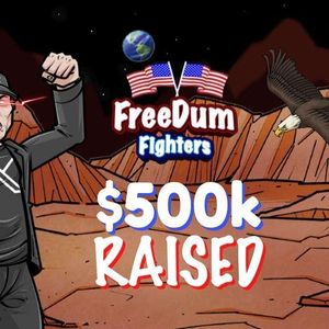 New MAGA-Fuelled PolitiFi Coin FreeDum Fighters (DUM) Raises $500,000 For Plan to Dominate Trump 2.0 Era