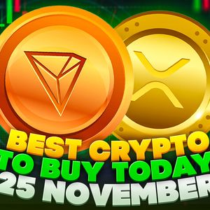 Best Crypto to Buy Today D2T, 25 November – D2T, XRP, TARO, TRX, RIA