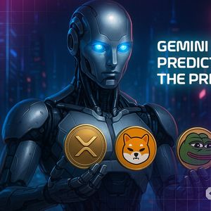 Google’s Gemini AI Predicts the Price of XRP, Shiba Inu and Pepe by the End of 2025