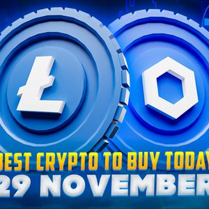 Best Crypto to Buy Today 29 November – D2T, LTC, TARO, LINK, RIA