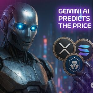 Google’s Gemini AI Predicts the Price of XRP, Solana, and Cronos by the End of 2025