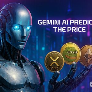 Google’s Gemini AI Predicts the Price of XRP, PEPE, Ethereum by the End of 2025