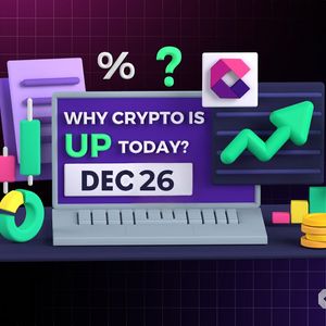 Why Is Crypto Up Today? – December 26, 2025