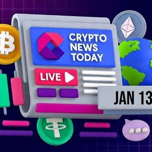 [LIVE] Crypto News Today: Latest Updates for Jan. 13, 2026 – RWA Tokens Drag Crypto Market Lower as Bitcoin, Ether Trade Flat