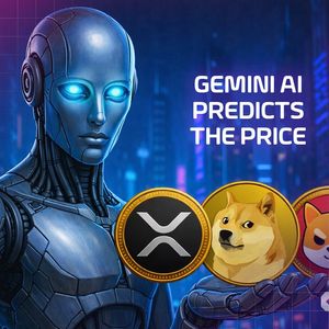 Google’s Gemini AI Predicts the Price of XRP, Dogecoin and Shiba Inu By the End of 2026