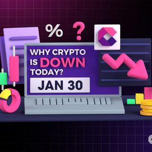 Why Is Crypto Down Today? – January 30, 2026