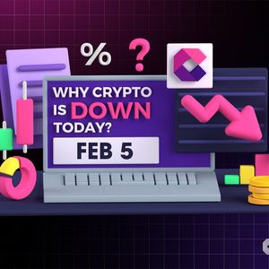Why Is Crypto Down Today? – February 5, 2026