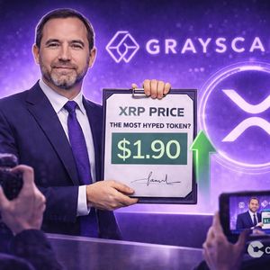 XRP Price Target $1.90 as Grayscale Names It the ‘Second Most Talked-About Asset’