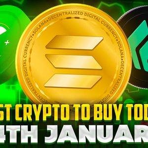 Best Coins to Buy Today 14th January - SOL, MEMAG, COMP, FGHT, ADA, CCHG, COMP, RIA, AVAX