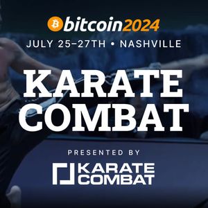 Karate Combat to Launch at Bitcoin 2024 Conference in Nashville