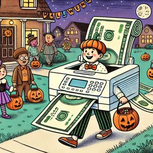 Forget Vampires and Werewolves—The Scariest Costume This Halloween Is a Money Printer