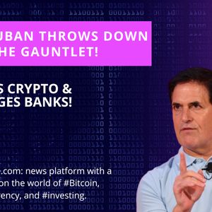 Mark Cuban Shows Support for Crypto, Calls Out Banks