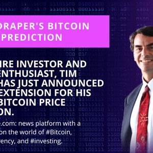 Tim Draper Extends Timeframe for Bitcoin to Climb to $250,000