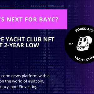 Bored Ape NFT Floor Price Hits 2-Year Low