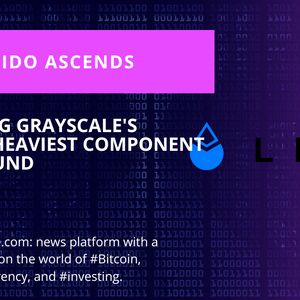 Lido Becomes Second Heaviest Component on Grayscale DeFi Fund