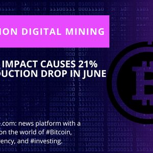 Marathon Digital Claims it Mined 21% Less BTC in June Due to Weather