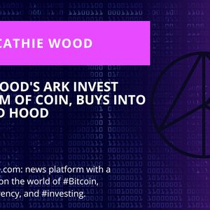 Cathie Wood Ark Invest Sells $53M COIN, Stacks META and HOOD