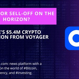 Coinbase Receives $5.4M in Crypto from Voyager Sparking Sell-off Rumors