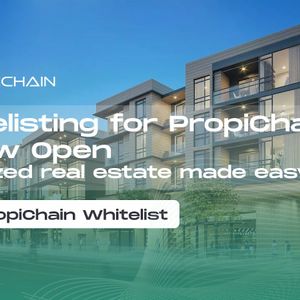 PropiChain Early Token Presale Investors Strike Gold with 5000% Rally Coming, Whitelist Still Open but Not for Long
