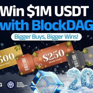 BlockDAG’s $1M USDT New Year Raffle: Last Chance to Grab! Dogecoin Price Rally & XRP Market Cap Growth Expected