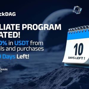 Only 8 Days Left! Earn 10% Instant USDT With BlockDAG’s Affiliate Program— Ethereum Eyes $3500 & XRP Hits $3