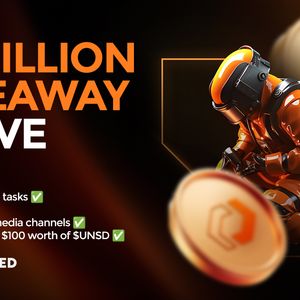 Unstaked Massive $1M Giveaway Gains Traction, Surpassing DOGE Buzz and SUI’s 80% Surge!