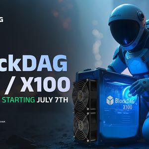 BlockDAG Confirms July Shipping After Selling 18,100+ Miners! Dogecoin Drops While VeChain Gains Strength