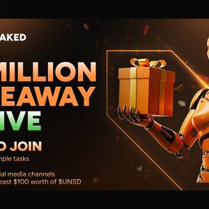Unstaked’s $1M Giveaway & 27x Growth Stun Markets As ETH Targets $3K & UNI Surges 7%