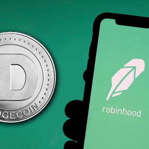 33.5 Billion Dogecoin Stored by Robinhood As DOGE 6.3% Up