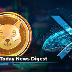 SHIB Official Shares One Mistake With Shibarium Made by Shytoshi Kusama, XRP Whales Accumulate Billions of Tokens, SHIB Sheds 100 Million Tokens: Crypto News Digest by U.Today