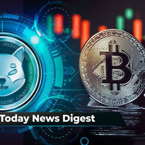SHIB Team Member Reveals Update on Shibarium, BTC Should Hit $148,000 After Halving Per Bold Prediction, ETH Shows Pattern That Might Lead to Rally: Crypto News Digest by U.Today