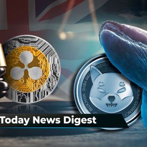 Ripple Files Lawsuit Against UK Money Transfer Service, BONE Listed by This Australian Exchange, SHIB Sees 2,180% Spike in Whale Transactions: Crypto News Digest by U.Today