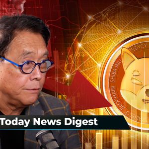 'Rich Dad Poor Dad' Author Kiyosaki Predicts Market Crash, Ripple President Makes Big Statement at Paris Blockchain Week, SHIB Sets Brand New Record: Crypto News Digest by U.Today