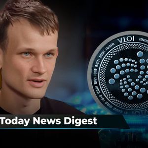 Vitalik Buterin Could Have Pushed SHIB up Over 46,000,000%, IOTA Closer to ETH Compatibility, First-Ever Cardano Static Website Kicks Off: Crypto News Digest by U.Today