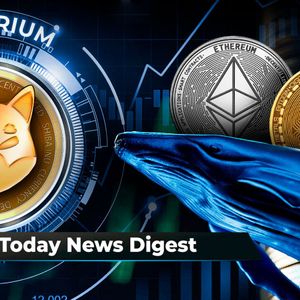 SHIB Partner Welly's Boasts Major Upgrade, BTC and ETH Whales Playing Waiting Game, Shibarium Set to Hit Big Utility Milestone: Crypto News Digest by U.Today