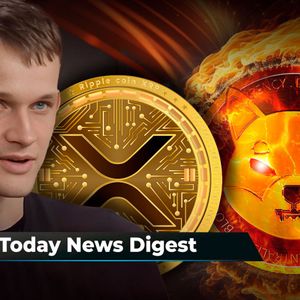 ETH Insider Breaks Down Buterin's Alleged Interest in Ripple and XRP, Quarter Billion SHIB Destroyed, Henrik Zeberg Shares New Target Price for BTC Rally: Crypto News Digest by U.Today