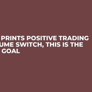XRP Prints Positive Trading Volume Switch, This is the End Goal