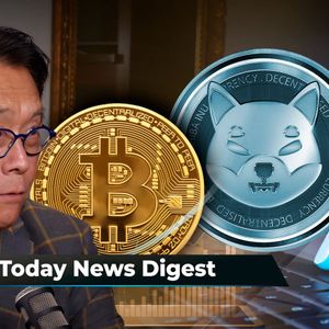 Robert Kiyosaki Names Profitable Asset That May Spike Soon, BTC Weekly Chart Signals Possible Breakout to $40,000, SHIB Lead Teases 'Secret' AI Initiatives: Crypto News Digest by U.Today