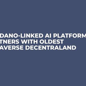 Cardano-Linked AI Platform Partners with Oldest Metaverse Decentraland