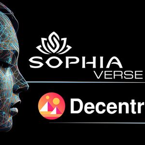 AI Crypto SophiaVerse Shares Details of its Decentraland Collaboration