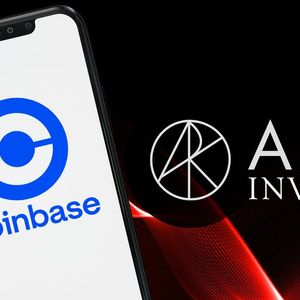Ark Invest Takes Gain on Coinbase Stock Amid Parabolic Run