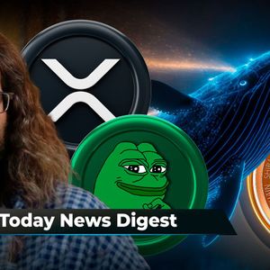 Ripple CTO Surprises XRP and PEPE Fans With Cryptic Post, Mysterious Whale Invests $444,000 in SHIB, Here's Next Important Date in Ripple v. SEC Case: Crypto News Digest by U.Today