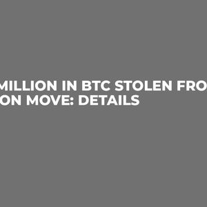 $10 Million in BTC Stolen from FTX On Move: Details