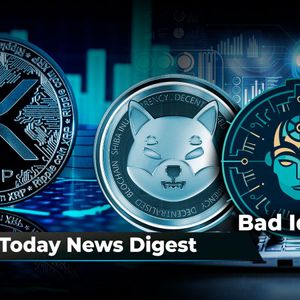XRP Forms Golden Cross, SHIB Partner Bad Idea AI Plans to Leverage Elon Musk's Grok AI Bot, Ripple Transfers 60 Million XRP to Unknown Wallet: Crypto News Digest by U.Today