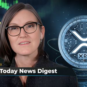 BTC Predicted to Reach $600,000 by Cathie Wood, XRP Relisted on Major Exchange, SHIB Rep Explains Why ShibaSwap 2.0 Not Released Yet: Crypto News Digest by U.Today