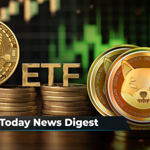 Wall Street Eyes $100 Billion Potential for Bitcoin Spot ETF, Three Reasons Why SHIB Wallets Soared 14,793% in 20 Months, Ripple CTO Spooks XRP Army: Crypto News Digest by U.Today